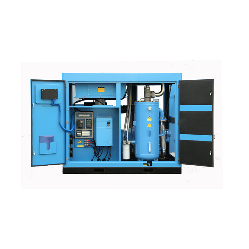 7.5KW 0.8mpa Scroll Type Air Compressor / oil free scroll air compressor
